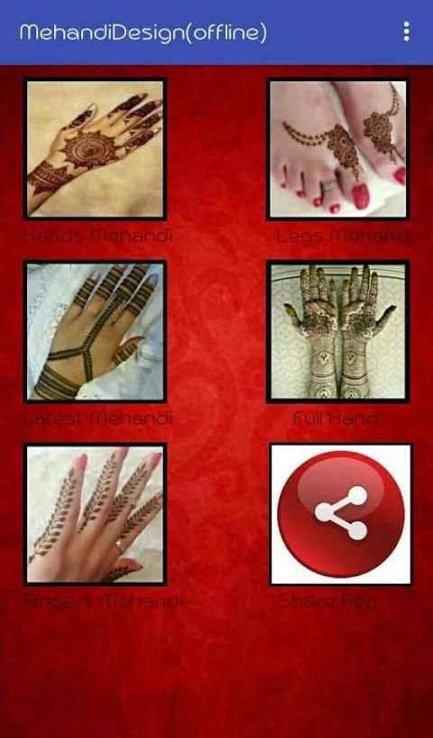 Mehandi Design(offline) screenshot 6