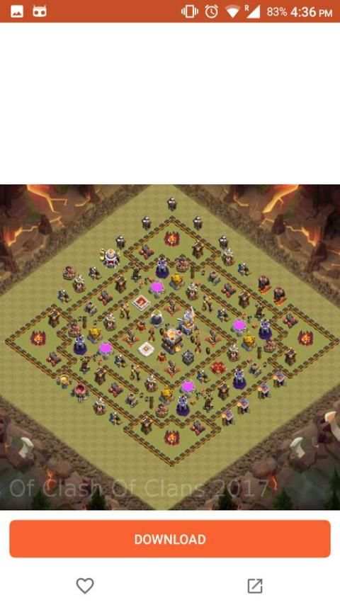 Maps Of Clash Of Clans 2017 скриншот 5