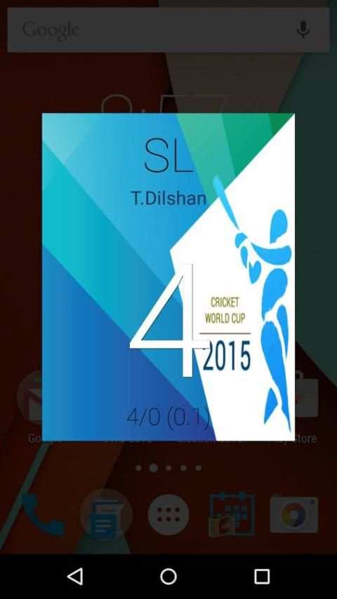 World Cup 2015 - CRICKET SCORE screenshot 6
