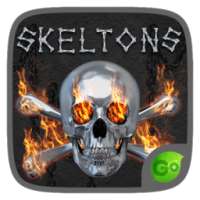 Skeltons GO Keyboard Animated Theme on 9Apps
