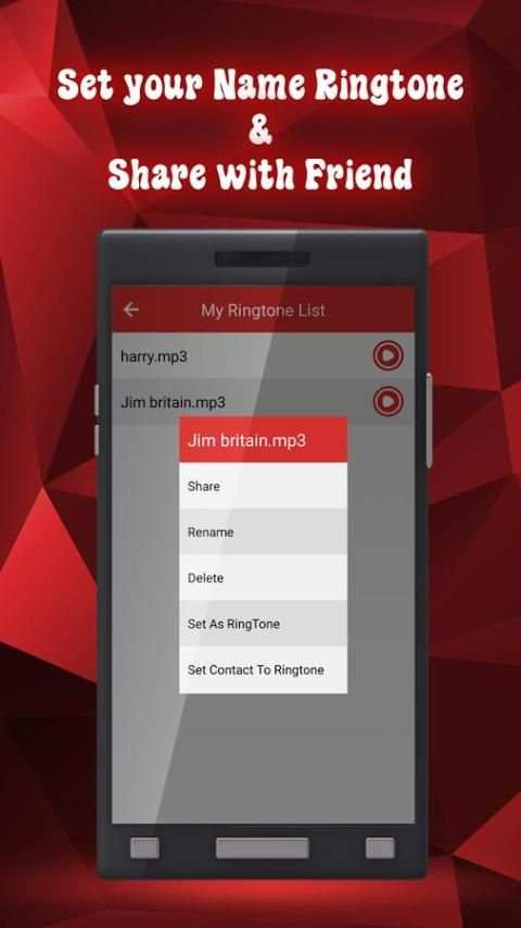 My Name Ringtone स्क्रीनशॉट 2
