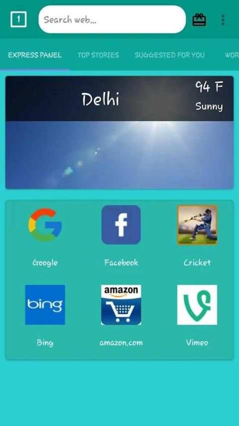 INDIAnet browser 4 تصوير الشاشة