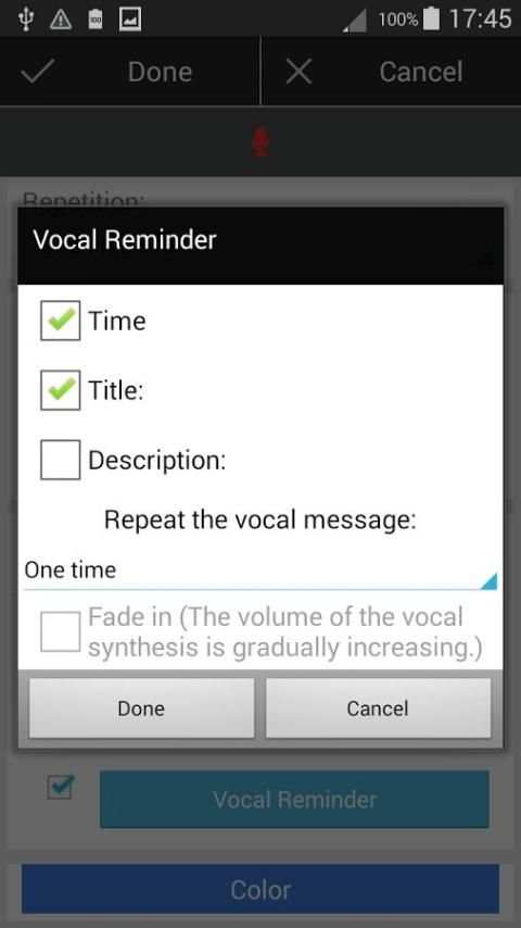 Calendar TalkingCal 5 تصوير الشاشة