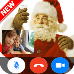 santa claus call vid أيقونة