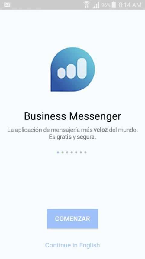 Business Messenger screenshot 7