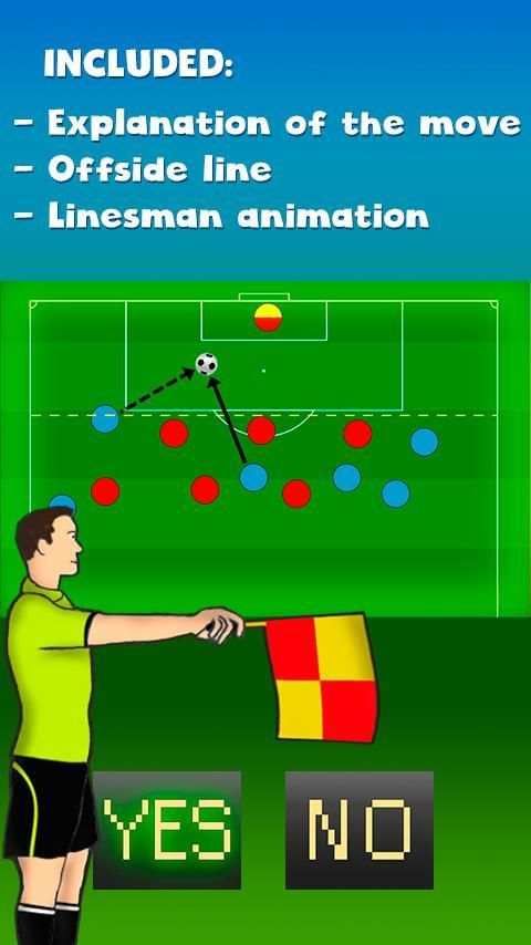 aturan sepak bola offside screenshot 1