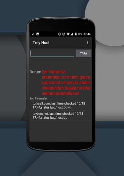 Trey Host - Host Tarama Programı screenshot 2
