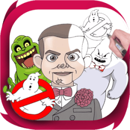 ikon how to draw cute ghostbusters