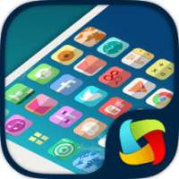 Flat Color Mega Launcher Theme on 9Apps