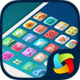 Flat Color Mega Launcher Theme आइकन