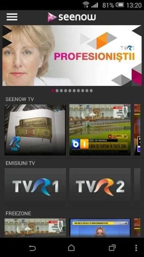 Seenow for Smartphones screenshot 4