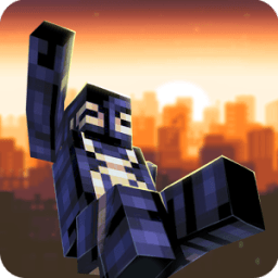 ikon Block Spider Hero in City