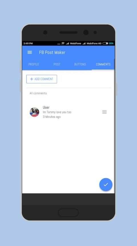 Fake status generator for Facebook screenshot 3