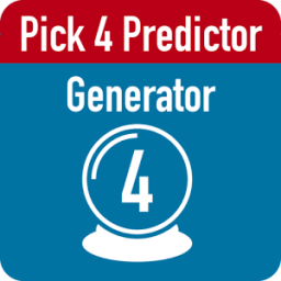Pick 4 Lottery Generator &amp; Prediction App आइकन