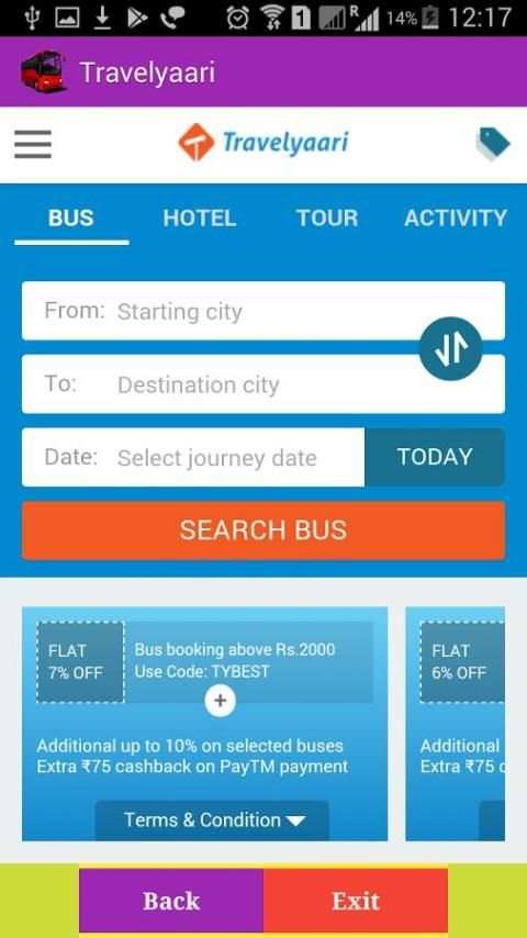 Bus Ticket "All" screenshot 3
