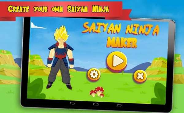 Super GOKU Ninja Saiyan Maker screenshot 2