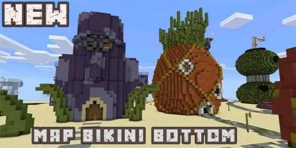Map Bikini Bottom for PE screenshot 3