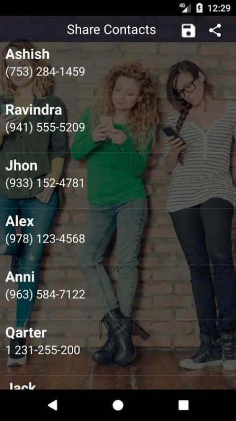 Save Contact स्क्रीनशॉट 2