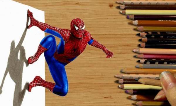 How To Draw Spiderman скриншот 1