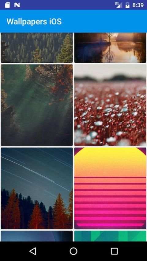 Wallpaper iOS - Background iOS स्क्रीनशॉट 7