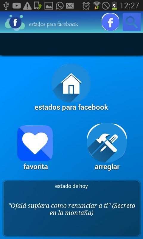 frases para facebok screenshot 1