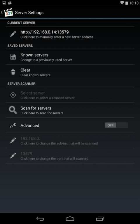 Media Player Classic Remote screenshot 1