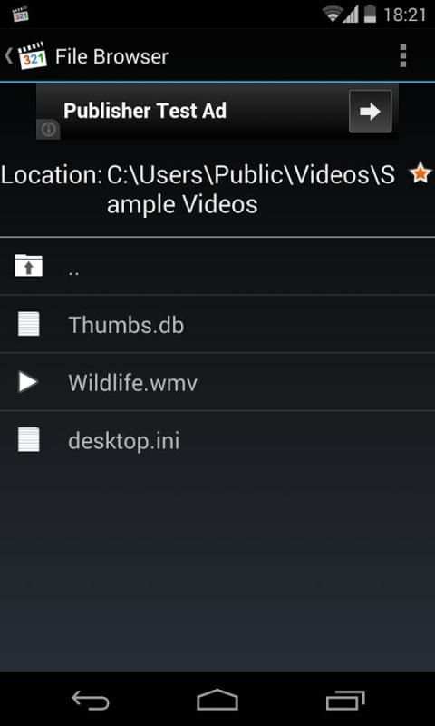 Media Player Classic Remote screenshot 13