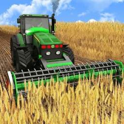 Harvester Tractor Farming Simulator Game