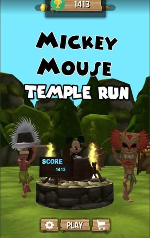 Epic Mickey Temple Mouse Subway Jungle Run स्क्रीनशॉट 5