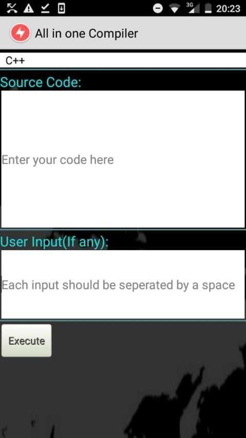 All in one Compiler screenshot 1