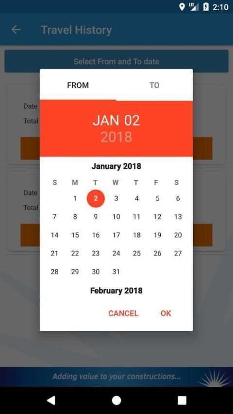CCP Travel App स्क्रीनशॉट 1