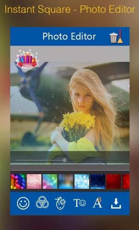 Insta Square Photo Editor - Photo Effect 6 تصوير الشاشة