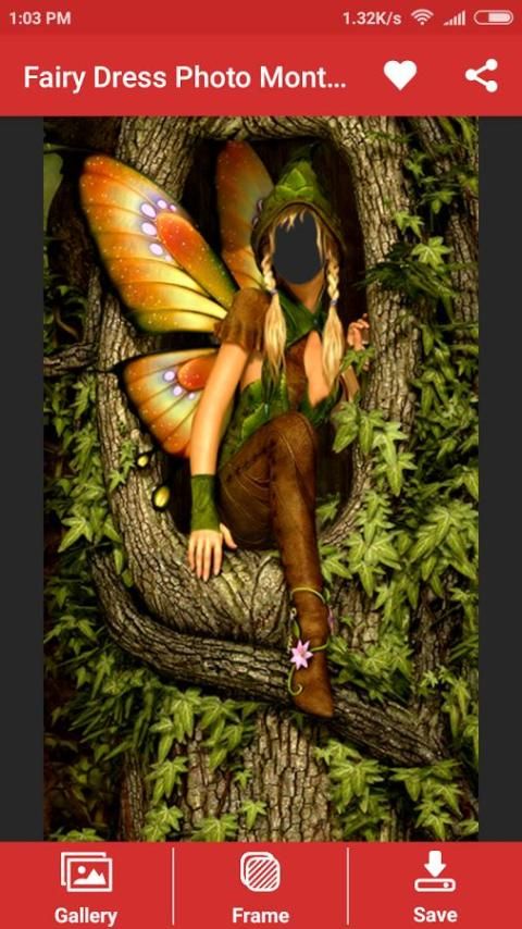 Fairy Dress Photo Montage скриншот 3