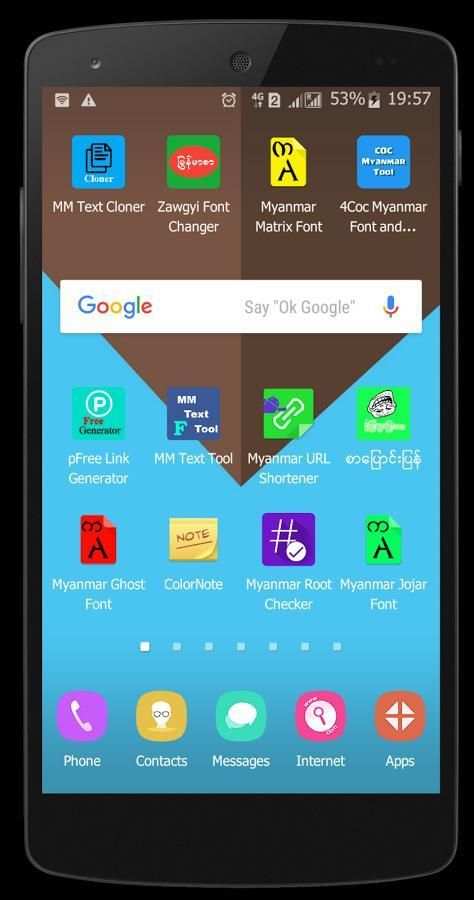 Zawgyi Myanmar Font Changer screenshot 8