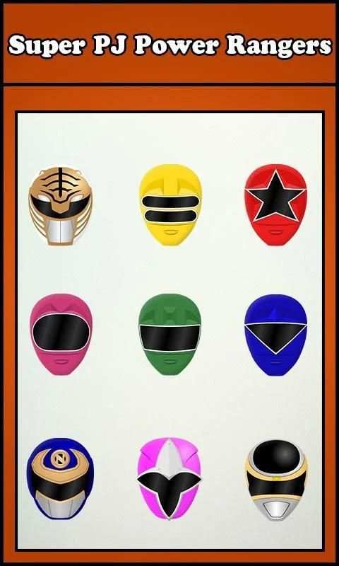 Super Power PJ Rangers Mask screenshot 5