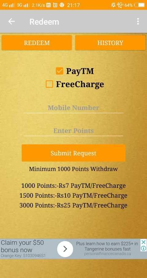 Pocket Money-Earn Money स्क्रीनशॉट 2