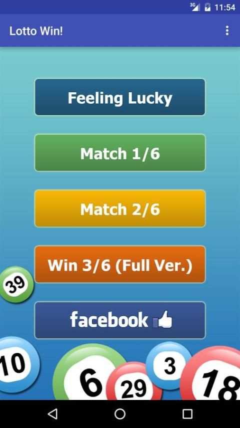 Win Lotto! - Free स्क्रीनशॉट 1