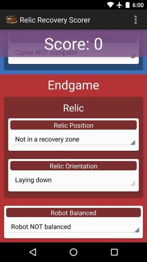 FTC Relic Recovery Scorer स्क्रीनशॉट 3