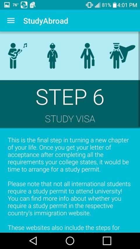 Study Abroad screenshot 1