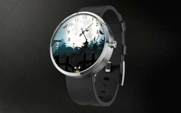 Halloween Night Watch Face screenshot 1