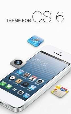 Tema gratis untuk peluncur 6S IOS iphone screenshot 4