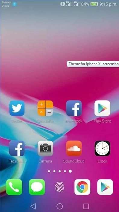 Theme for New iPhone X HD Launcher screenshot 3