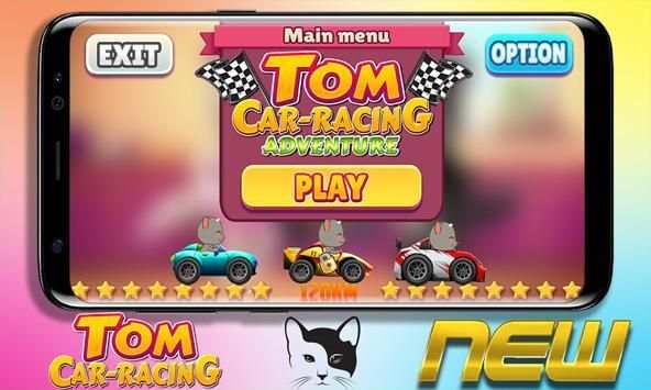 Tom Car Racing скриншот 1