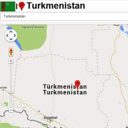 Turkmenistan map