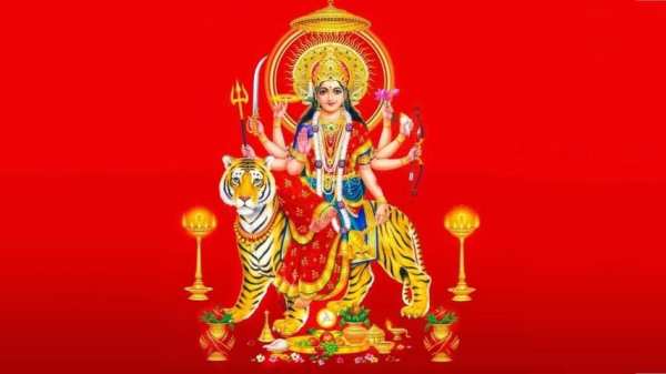 Maa Durga Live Wallpaper स्क्रीनशॉट 1