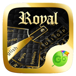 ikon Royal GO Keyboard Theme Emoji