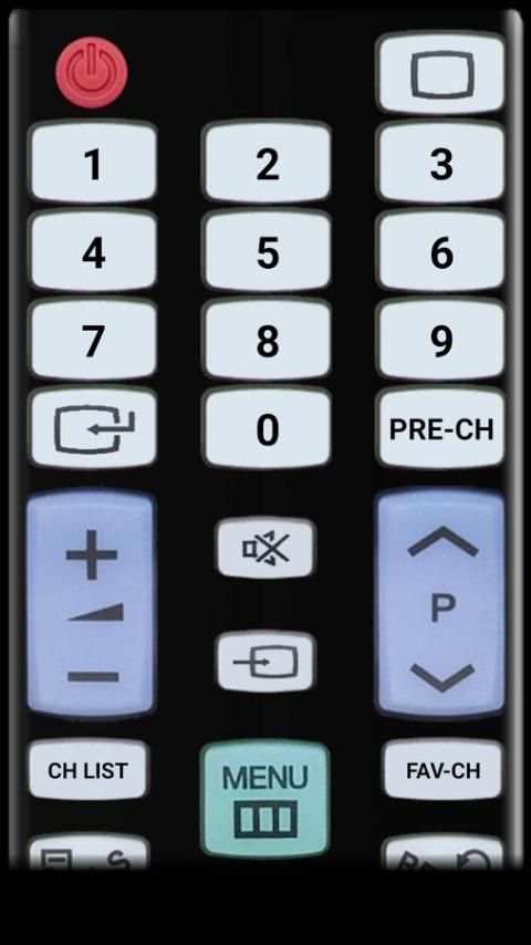 Mobile TV Remote Control screenshot 2