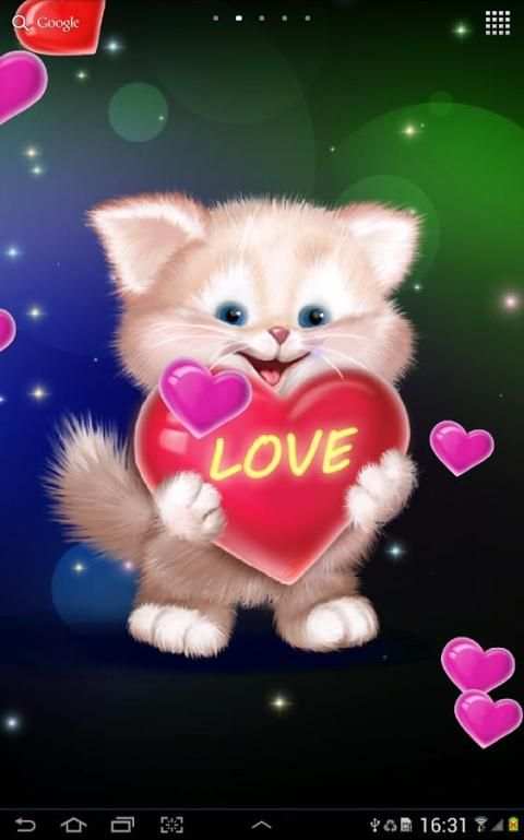 Cute Cat Live Wallpaper screenshot 5
