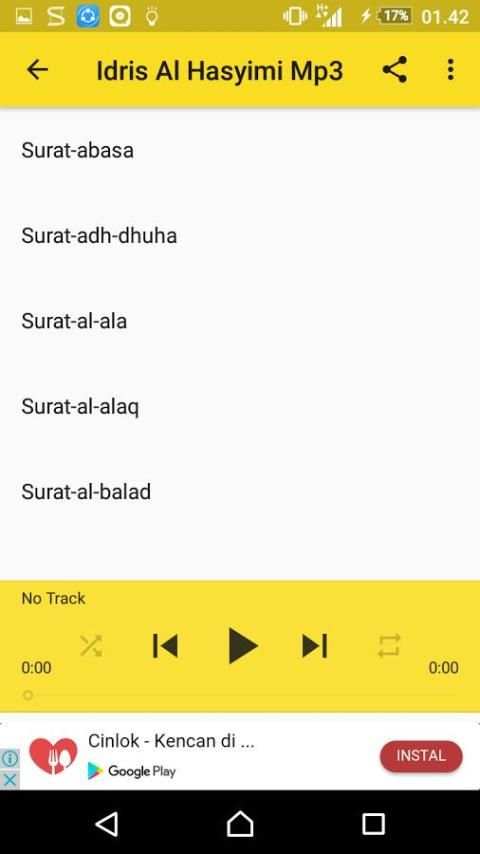 Qori Idris Al Hasyimi Offline screenshot 5