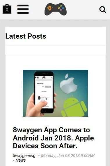 8-Way Generation Mobile App screenshot 1
